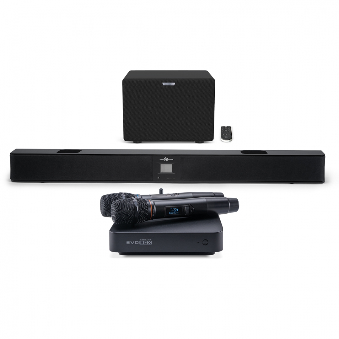 караоке-комплект EVOBOX Plus + EvoSound Bar (саундбар с караоке) в Белорецке