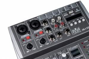 SVS Audiotechnik mixers AM-4 DSP Аналоговый микшерный пульт, 4-канала в Белорецке